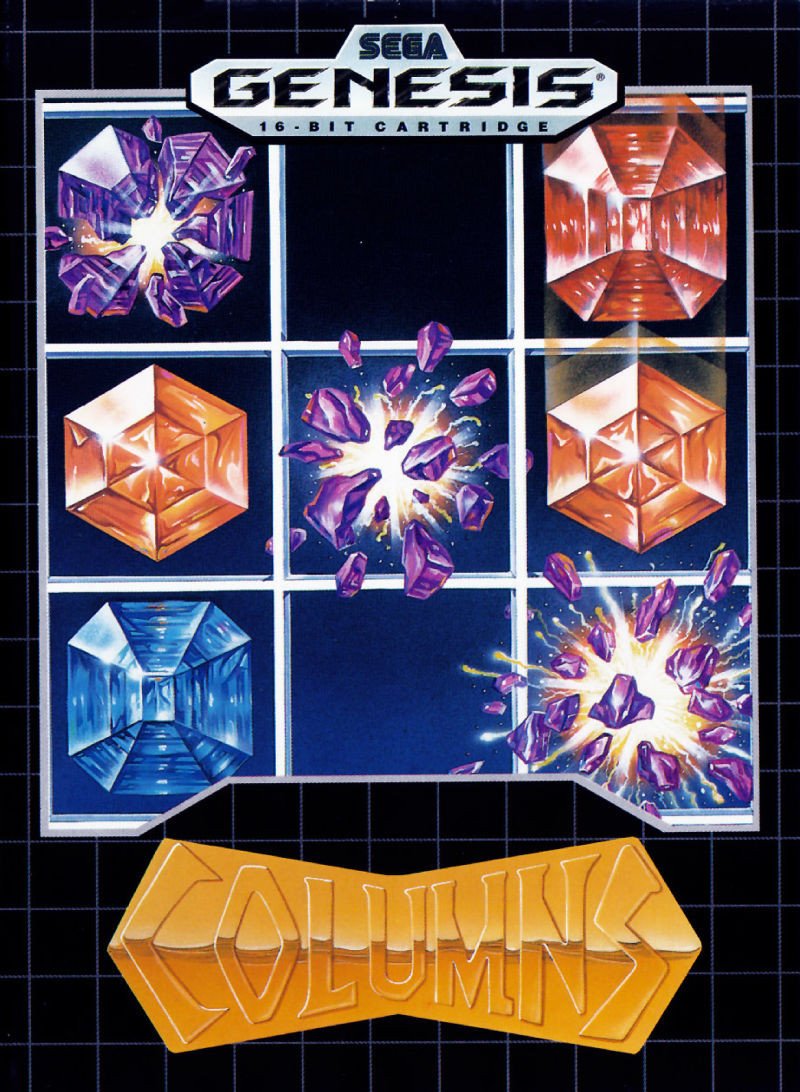 J2Games.com | Columns (Sega Genesis) (Pre-Played - Game Only).