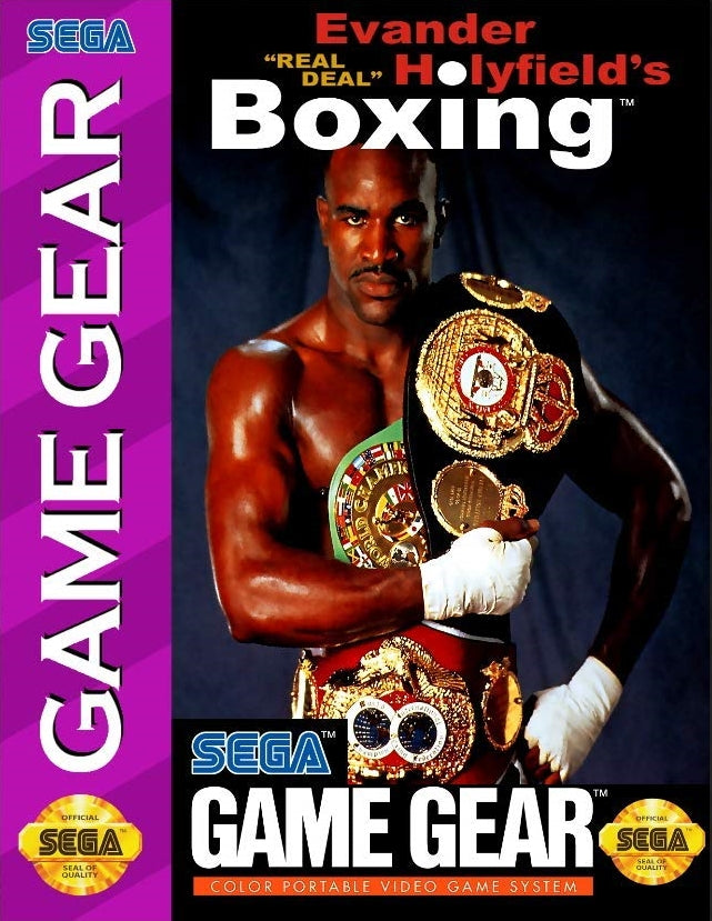 Boxeo de Evander 'Real Deal' Holyfield (Sega Game Gear)
