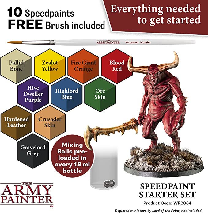 The Army Painter Speed Paint Starter Set (Toys)