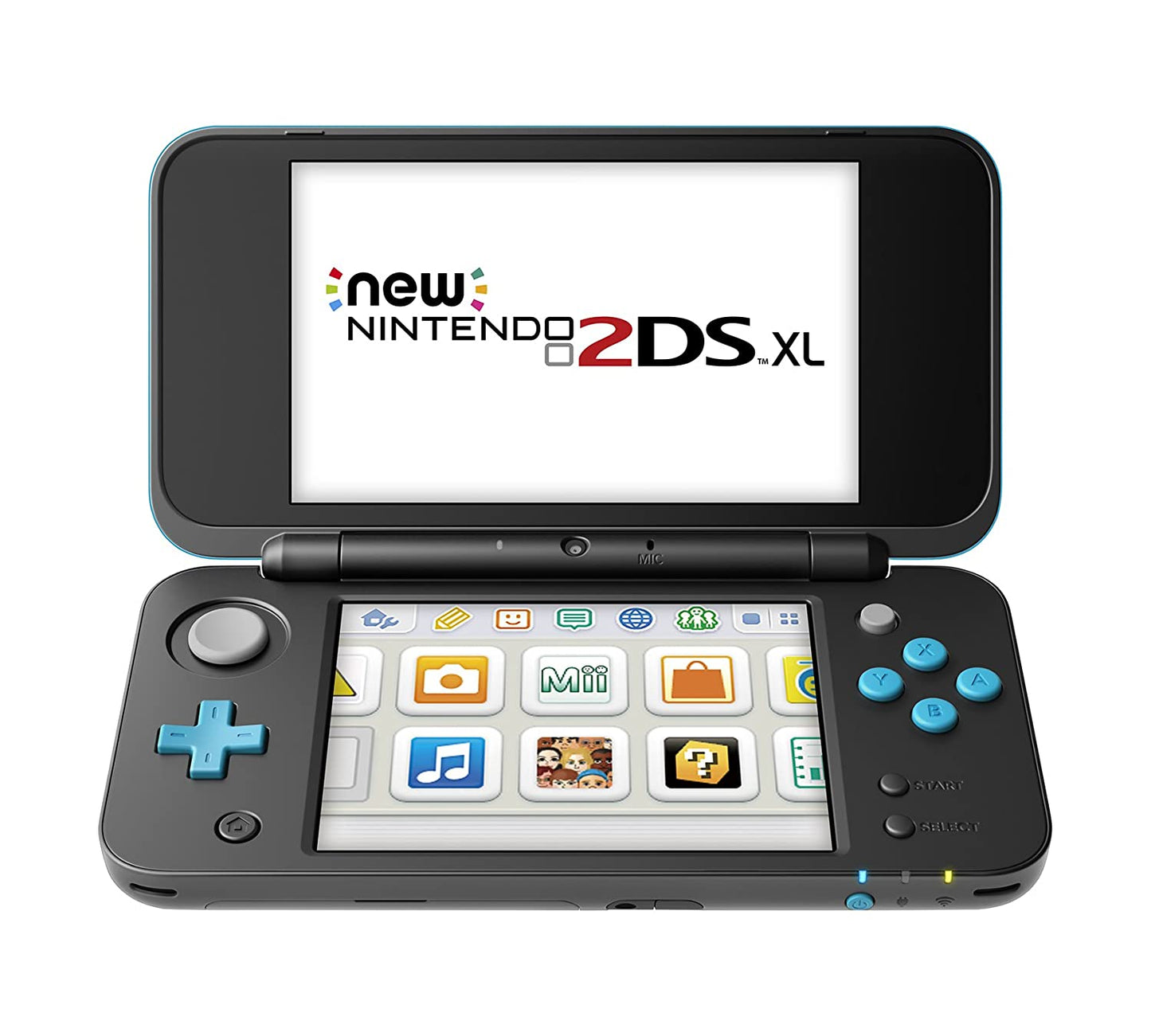 New Nintendo 2DS XL Negro + Turquesa (Nintendo 3DS)