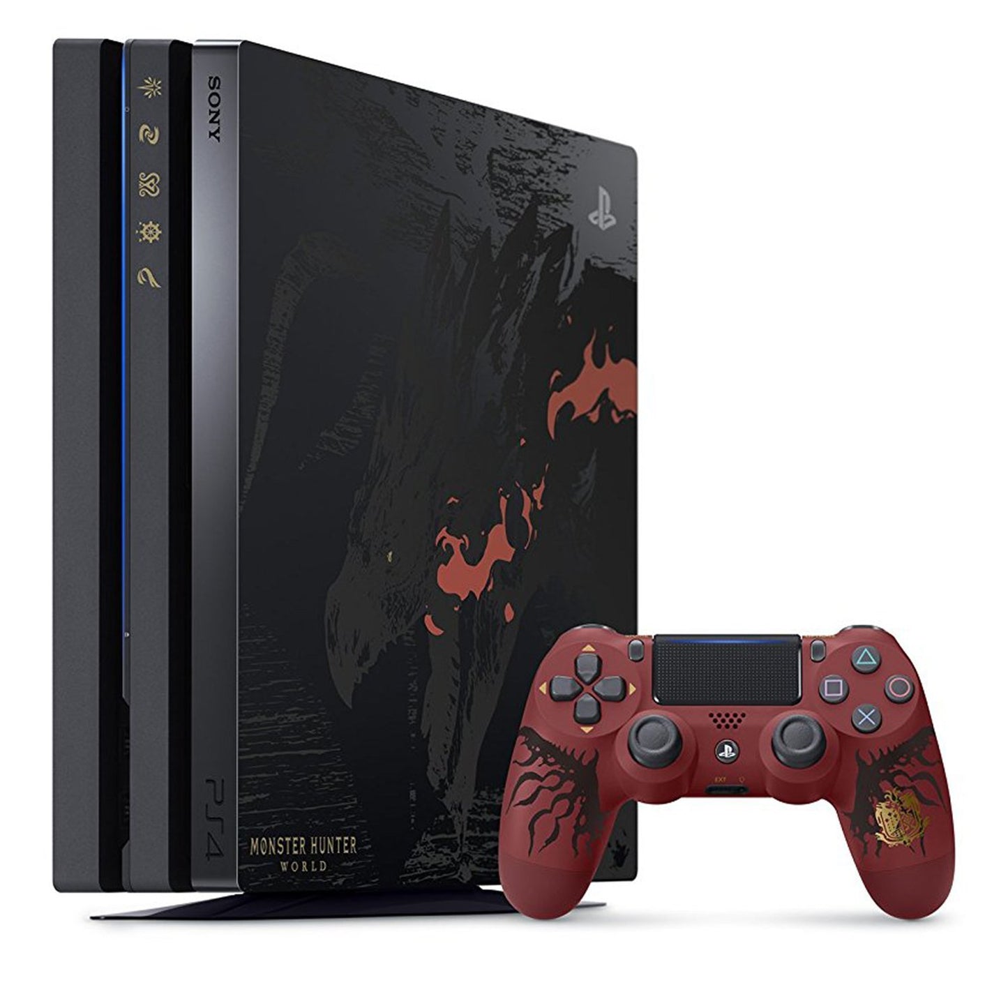 J2Games.com | Monster Hunter: World Limited Edition PlayStation 4 Pro 1TB (Playstation 4) (Pre-Played - See Details).
