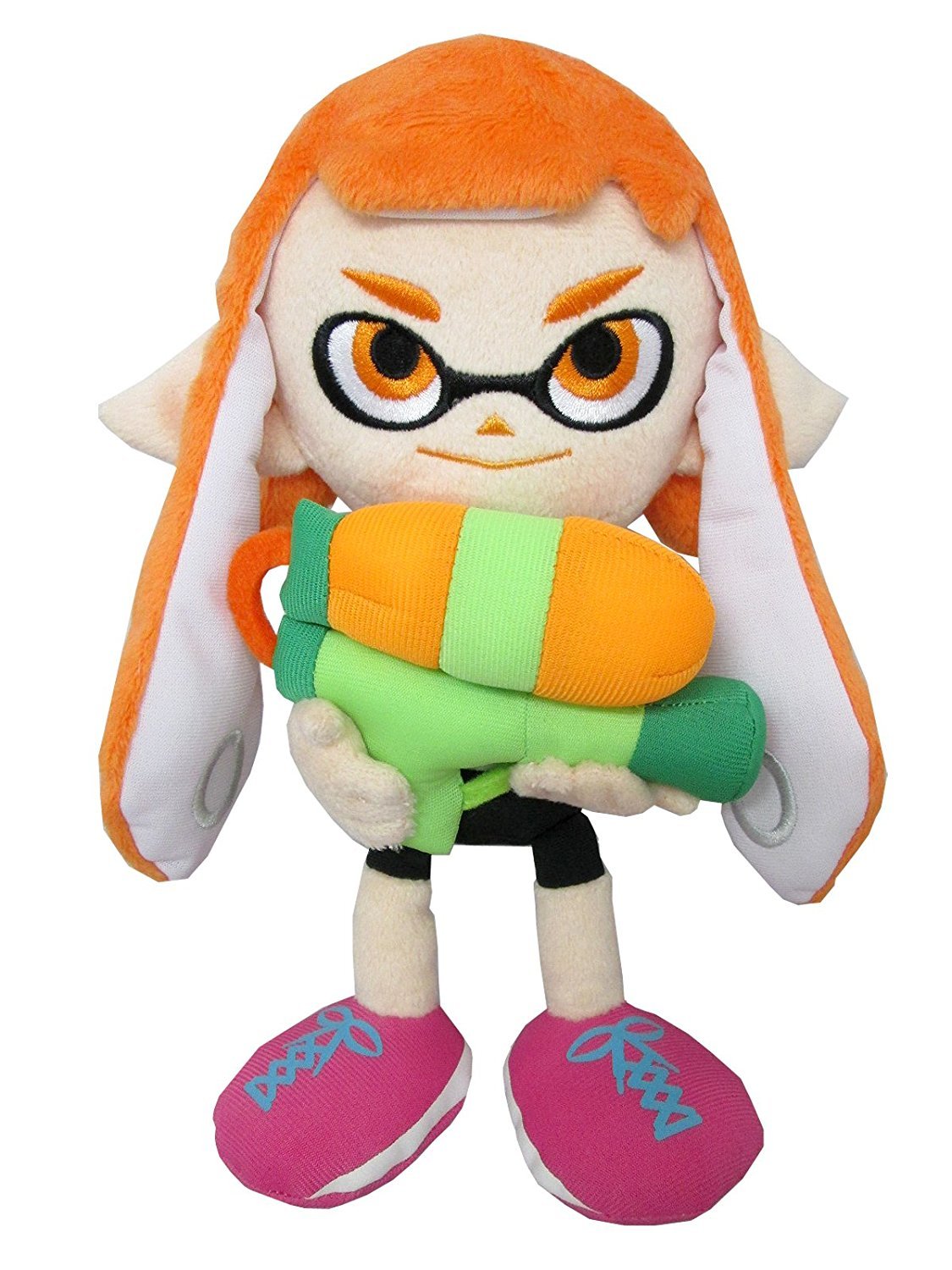 J2Games.com | Nintendo Plush 9-inch Splatoon Inkling Girl Orange (Brand New).