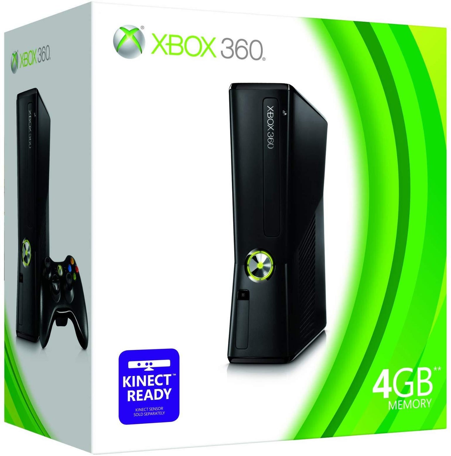 J2Games.com | Xbox 360 Slim Console 4GB (Xbox 360) (Pre-Played - CIB - Good).