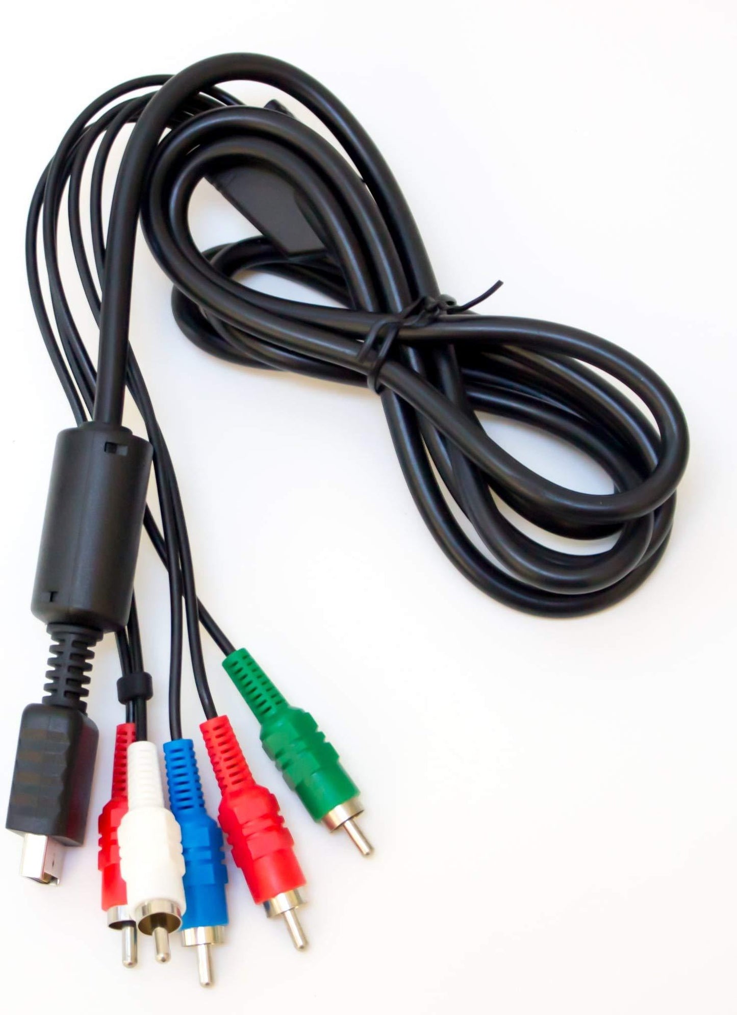J2Games.com | Component AV Cables PS1/PS2/PS3 (Old Skool) (Brand New - No Packaging).