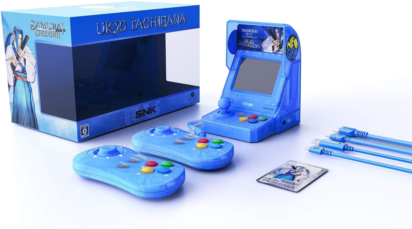 J2Games.com | NEOGEO mini Samurai Shodown Limited Edition Bundle - Ukyo Tachibana (Neo Geo) (Brand New).