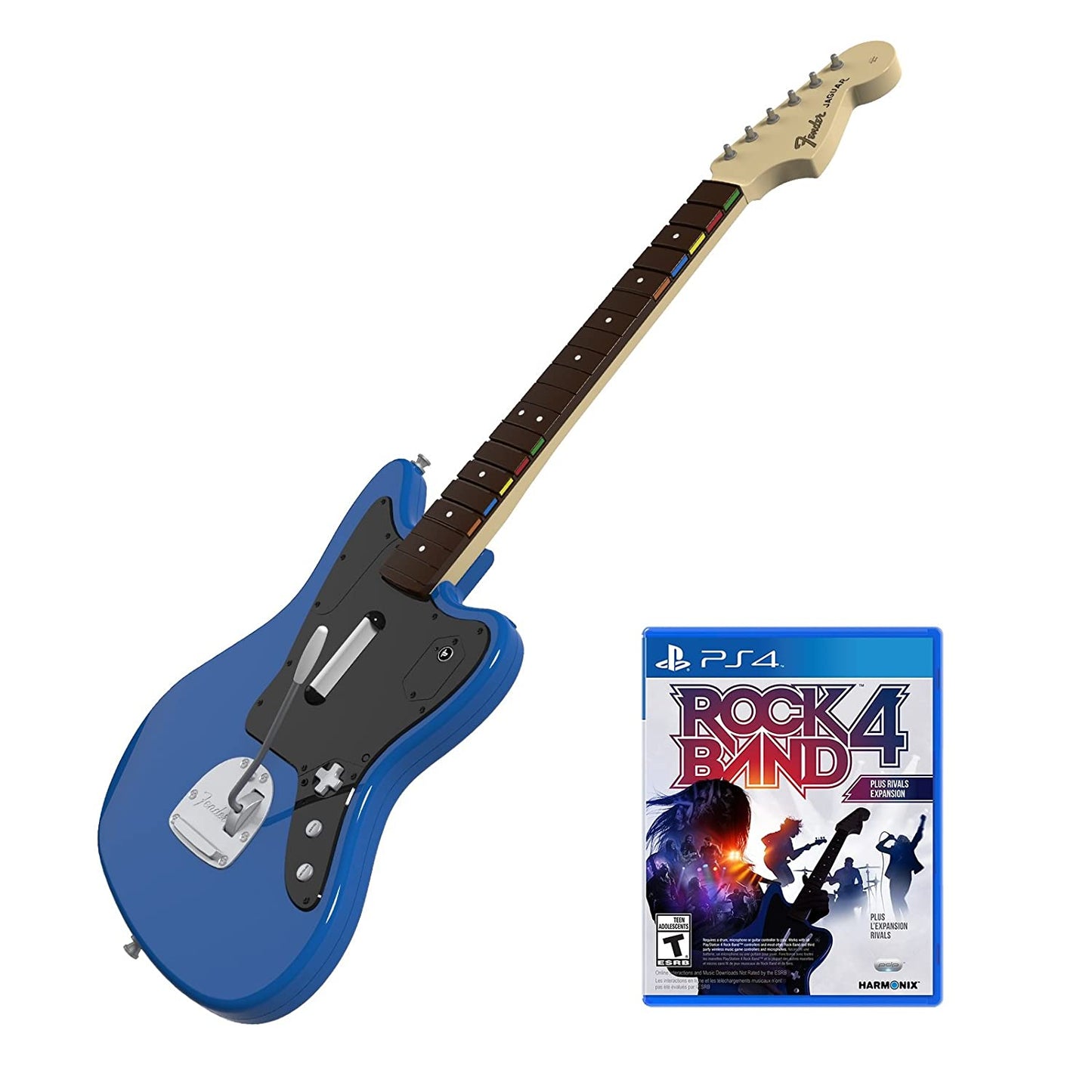 J2Games.com | Rock Band Rivals Wireless Fender Jaguar Bundle (Playstation 4) (Pre-Played - Accessory).