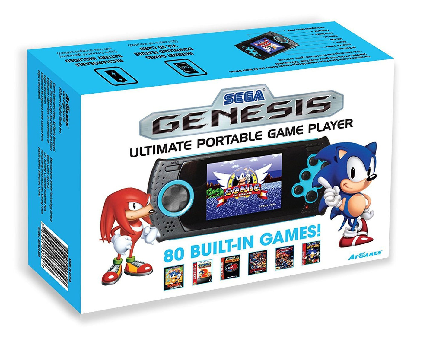J2Games.com | Sega Genesis Ultimate Portable Game Player (2013 Version) (AtGames) (Brand New).