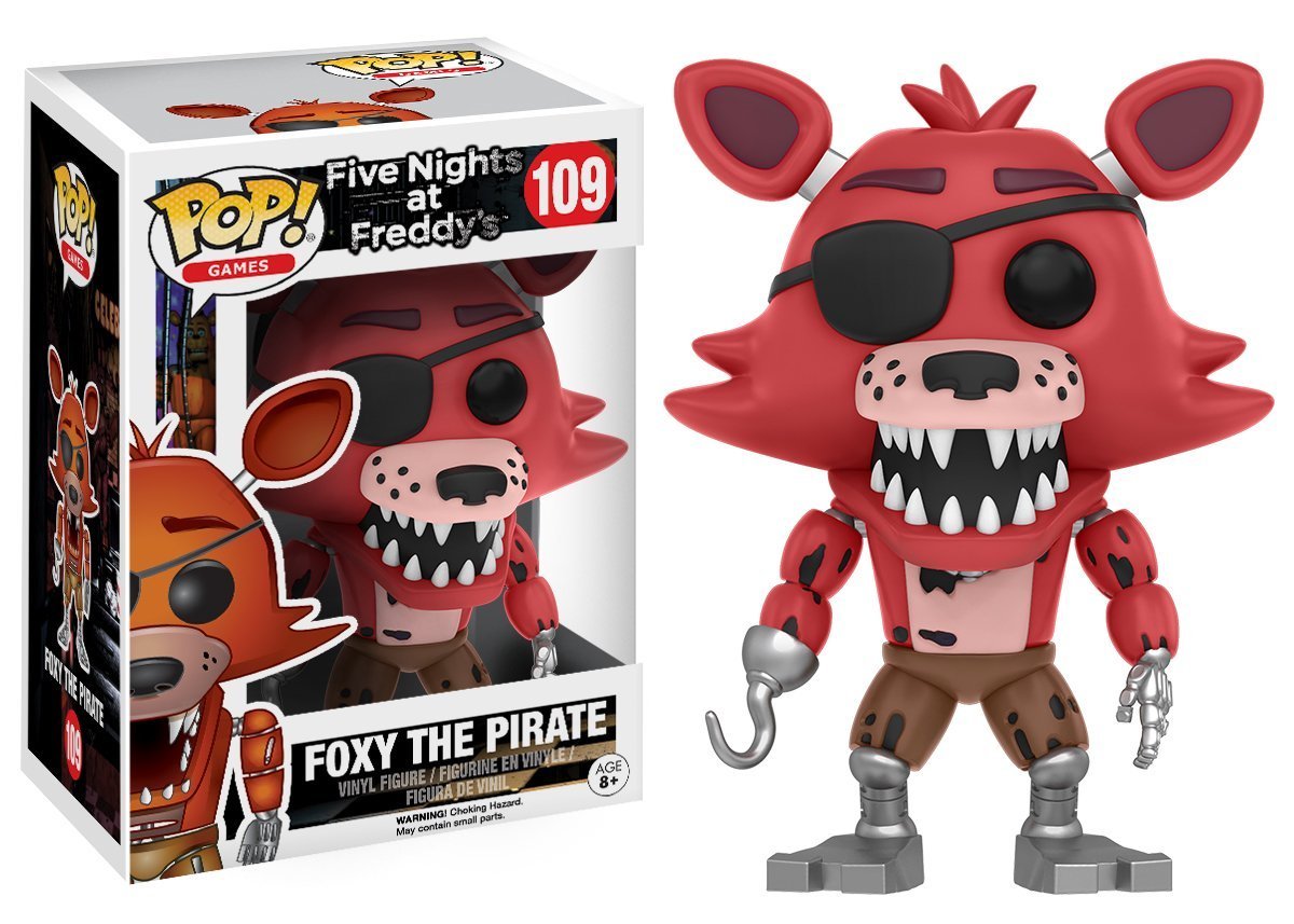 J2Games.com | POP! Games 109: Five Nights at Freddy's Foxy The Pirate (Funko) (Brand New).