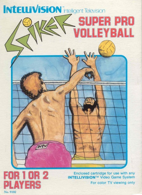 ¡Atacante! Voleibol súper profesional (Intellivision)