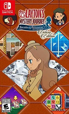 J2Games.com | Layton's Mystery Journey: Katrielle and the Millionaires' Conspiracy - Deluxe Edition (Nintendo Switch) (Brand New).