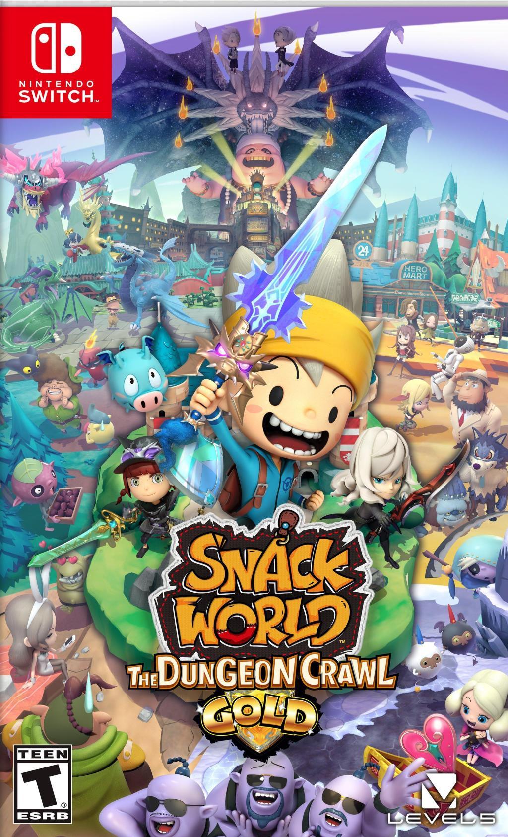 J2Games.com | Snack World: The Dungeon Crawl Gold (Nintendo Switch) (Brand New).