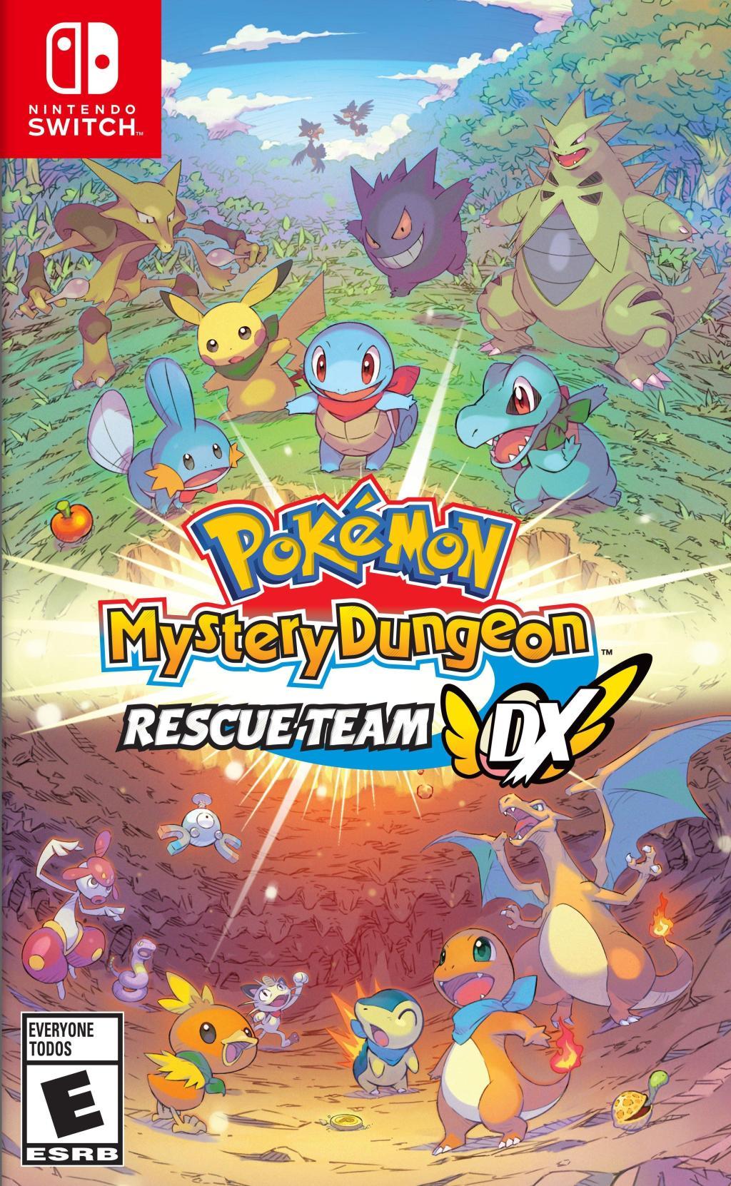 J2Games.com | Pokemon Mystery Dungeon Rescue Team DX (Nintendo Switch) (Brand New).