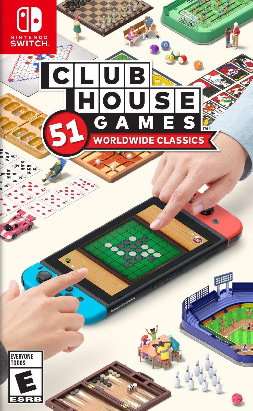 J2Games.com | Clubhouse Games: 51 Worldwide Classics (Nintendo Switch) (Pre-Played).