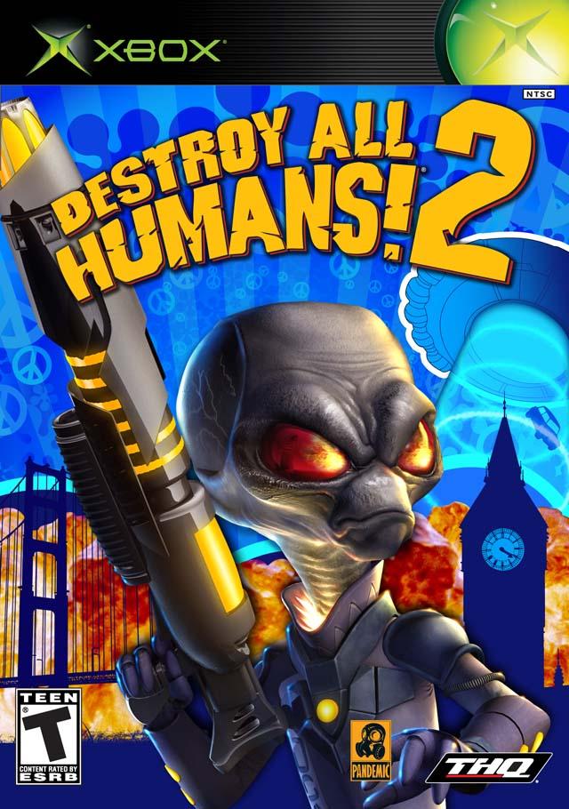 J2Games.com | Destroy All Humans 2 (Xbox) (Pre-Played - CIB - Good).