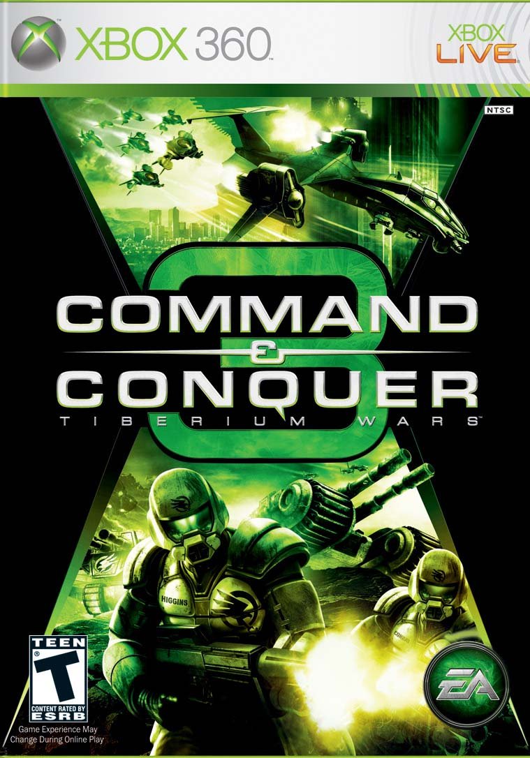 J2Games.com | Command and Conquer 3 Tiberium Wars (Xbox 360) (Pre-Played - CIB - Good).