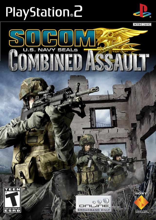 J2Games.com | SOCOM US Navy Seals Combined Assault (Playstation 2) (Pre-Played - Game Only).