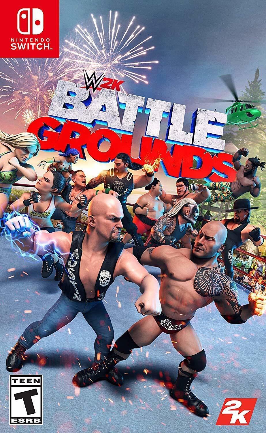 J2Games.com | WWE 2K Battle Grounds (Nintendo Switch) (Brand New).