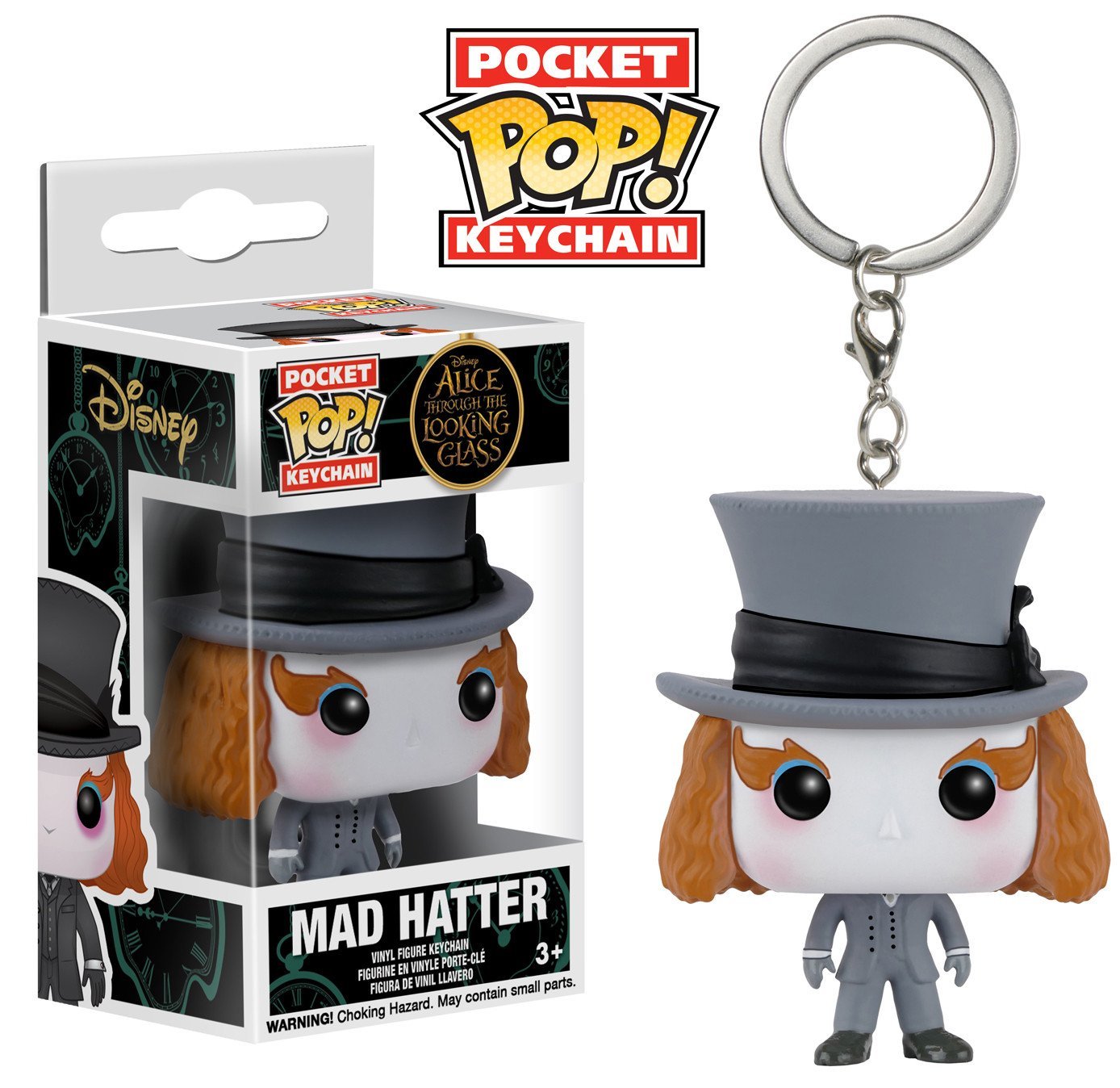 J2Games.com | POP! Pocket Keychain Alice through the Looking Glass: Mad Hatter (Brand New) (Funko).