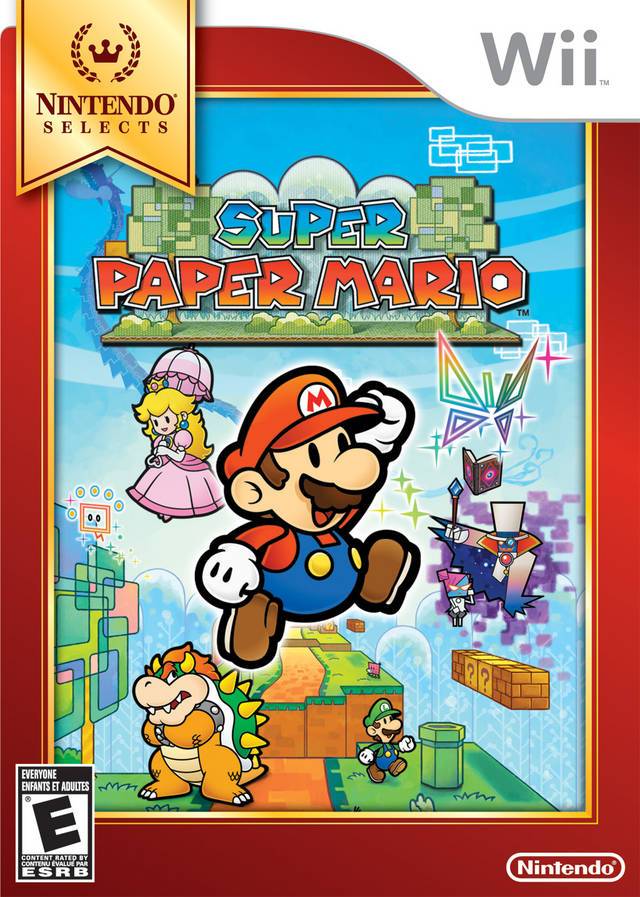 J2Games.com | Super Paper Mario: Nintendo Selects (Wii) (Pre-Played - Game Only).