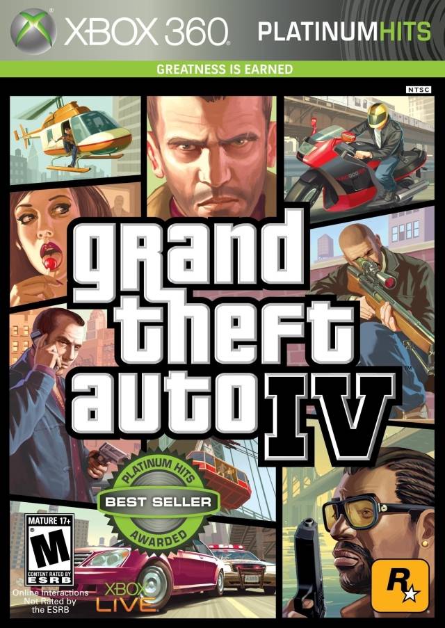 Grand Theft Auto IV (Éxitos de platino) (Xbox 360)