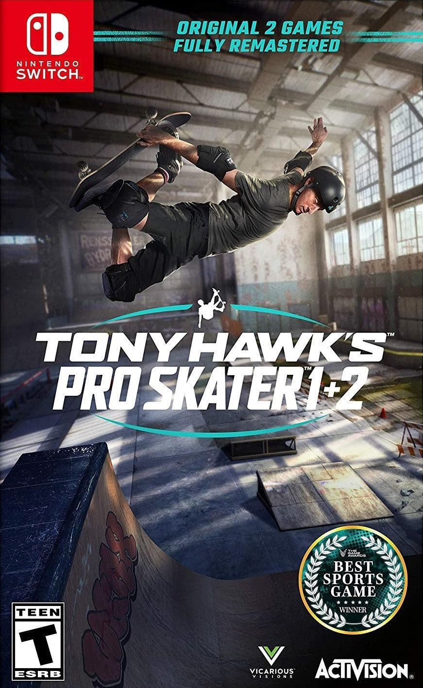 Patinador profesional de Tony Hawk 1+2 (Nintendo Switch)