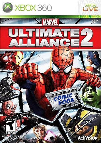 Marvel Ultimate Alliance 2 Edición limitada de cómic (Xbox 360)