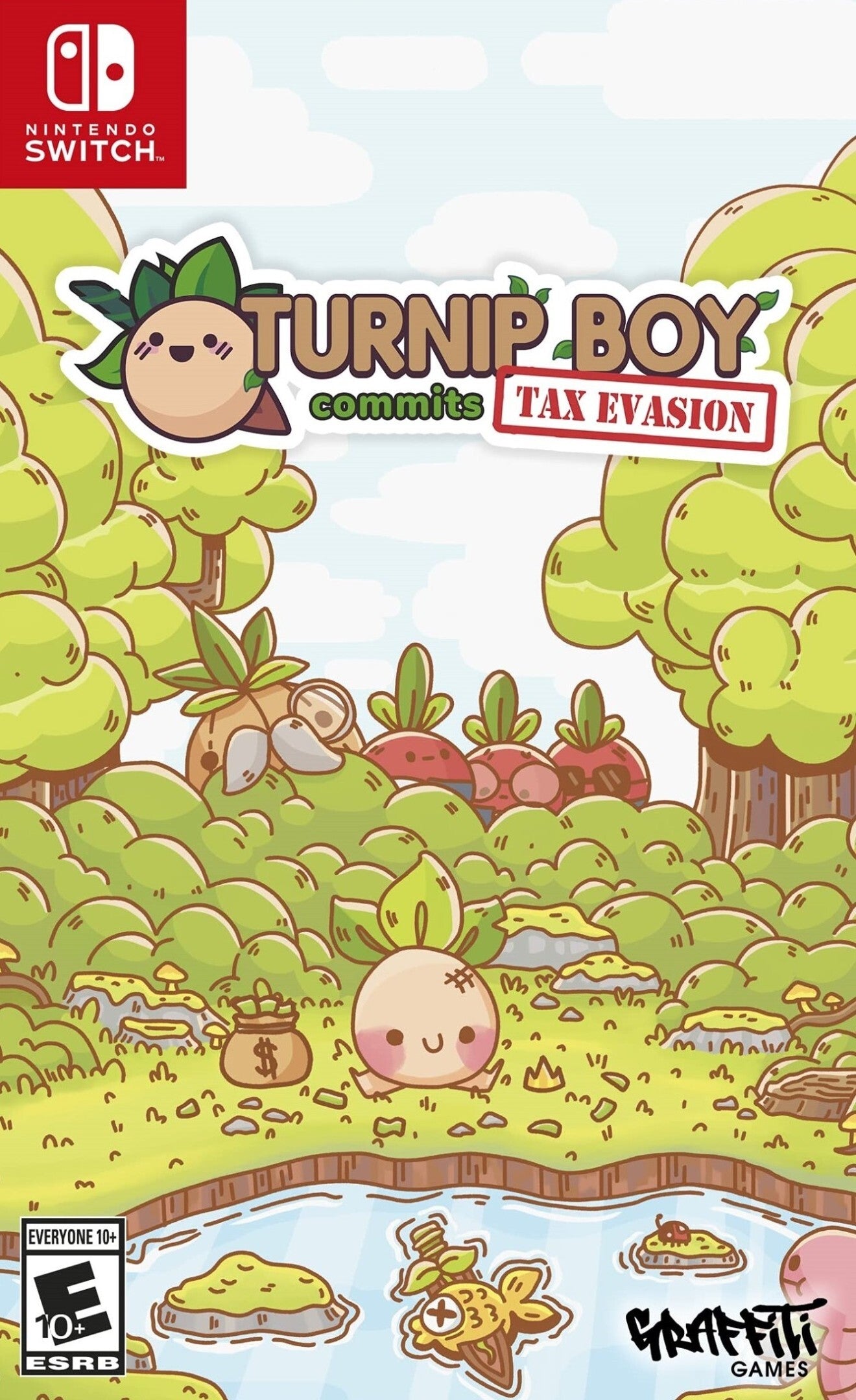 Turnip Boy comete evasión fiscal (Nintendo Switch)