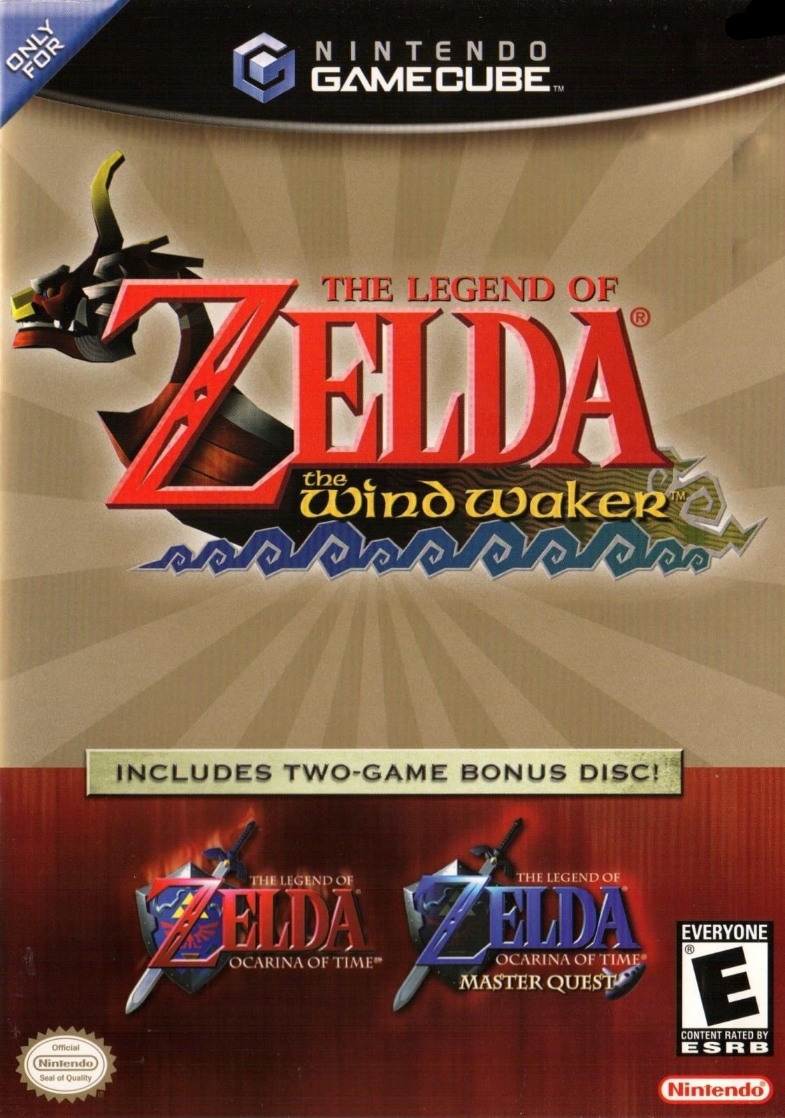 La leyenda de Zelda: The Wind Waker / La leyenda de Zelda: Ocarina of Time / Master Quest (GameCube)