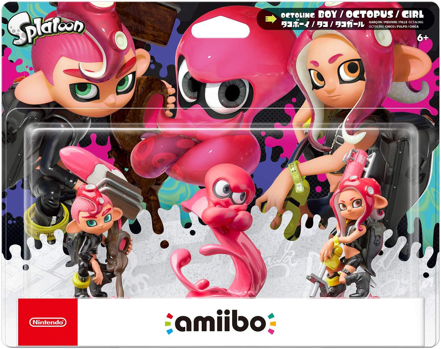 J2Games.com | Nintendo Amiibo-Octoling Amiibo 3-Pack: Super Smash Bros Series (Brand New).
