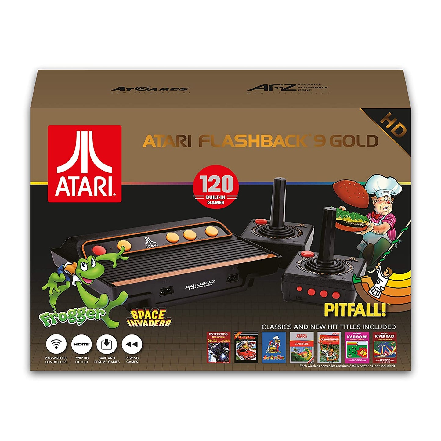 J2Games.com | Atari Flashback 9 Gold (Atari) (Pre-Played - Game System).