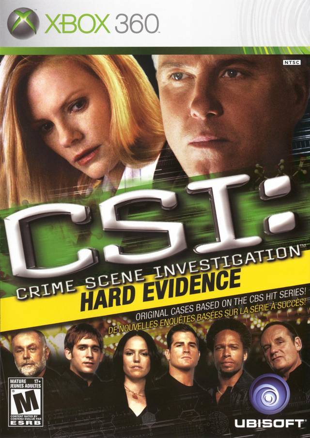 J2Games.com | CSI Hard Evidence (Xbox 360) (Pre-Played - CIB - Good).