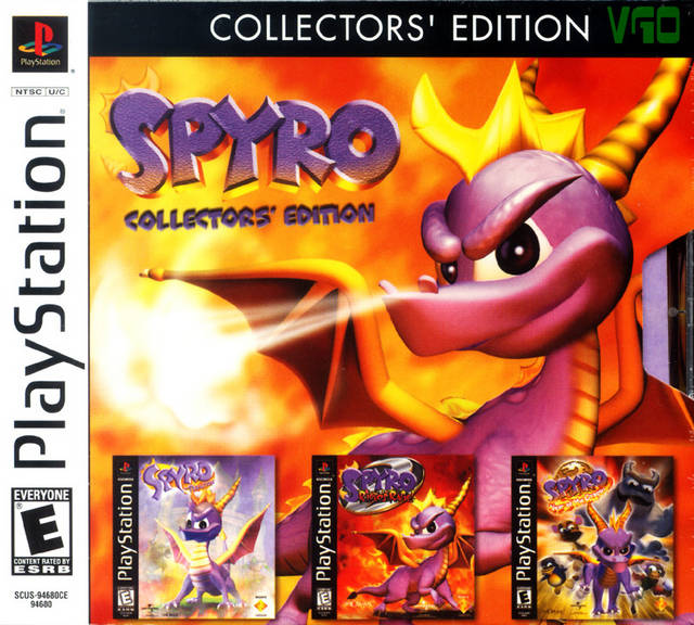 Edición de coleccionista de Spyro (Playstation)