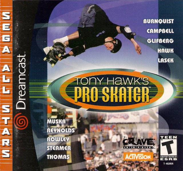 Patinador profesional de Tony Hawk: Sega All Stars (Sega Dreamcast)