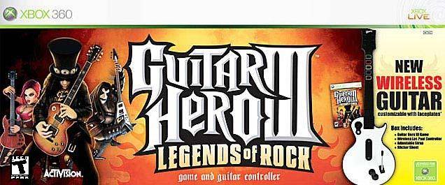 Guitar Hero III: Legends of Rock Bundle (Xbox 360)