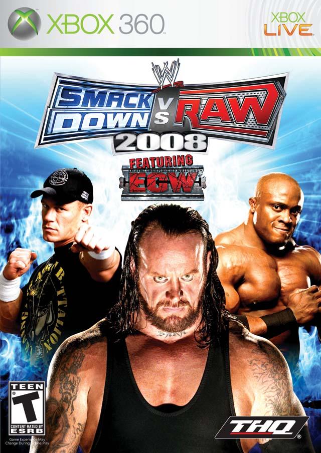 J2Games.com | WWE Smackdown vs. Raw 2008 (Xbox 360) (Pre-Played - Game Only).