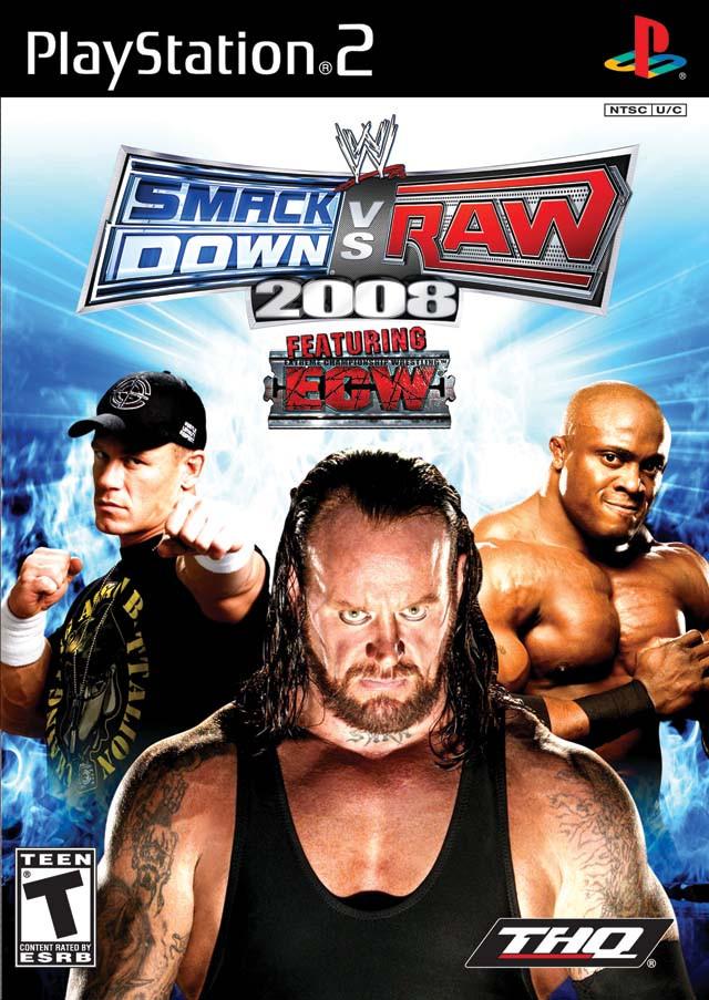 J2Games.com | WWE Smackdown vs. Raw 2008 (Playstation 2) (Pre-Played).