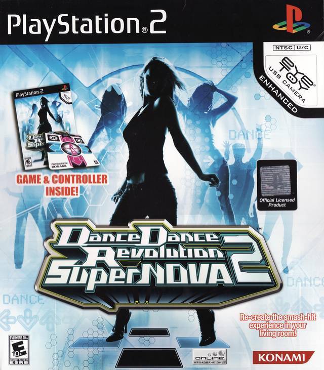 J2Games.com | Dance Dance Revolution SuperNova 2 Bundle (Playstation 2) (Complete - Good).