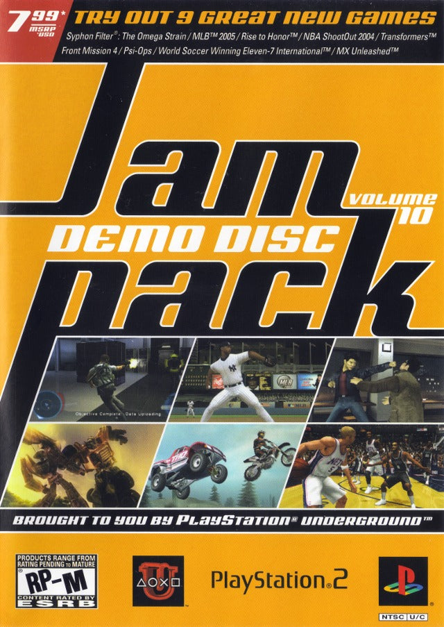 Jampack Volume 10 (Playstation 2)