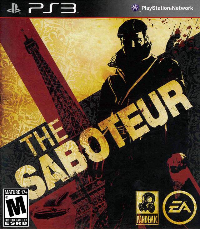 J2Games.com | The Saboteur (Playstation 3) (Complete - Good).