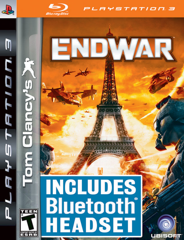 Tom Clancy's EndWar: Edición limitada de auriculares Bluetooth (Playstation 3)