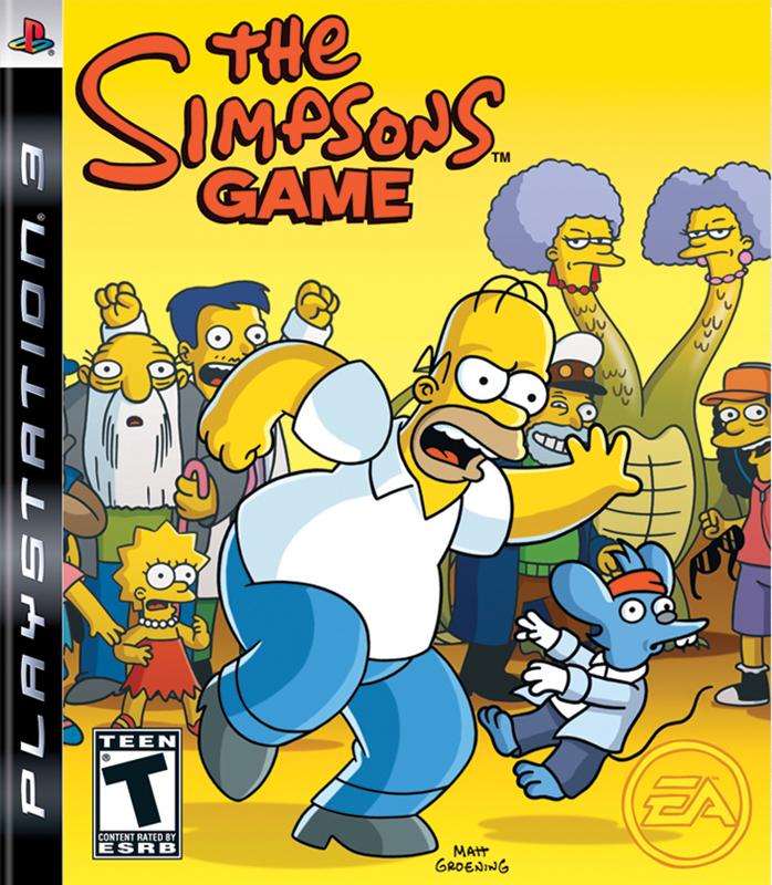 J2Games.com | The Simpsons Game (Playstation 3) (Complete - Good).