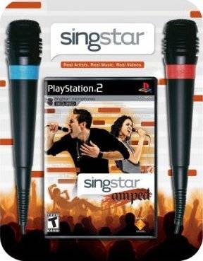 Singstar amplificado con micrófono (Playstation 2)