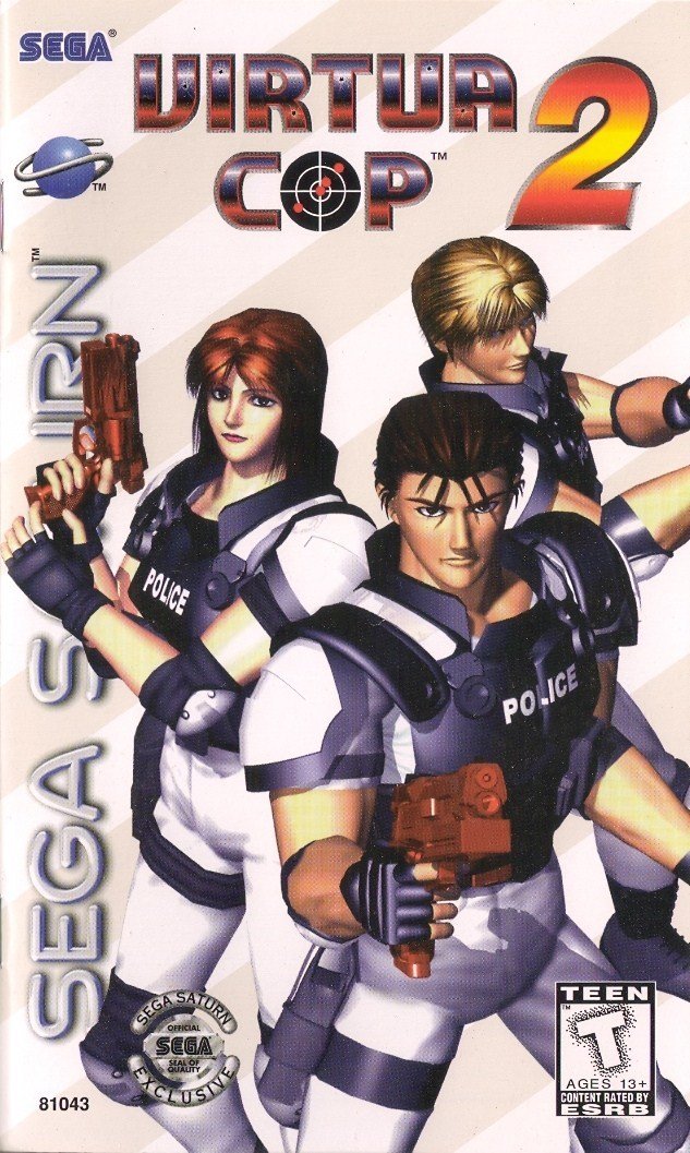 J2Games.com | Virtua Cop 2 (Sega Saturn) (Pre-Played - Game Only).
