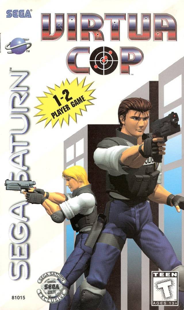 J2Games.com | Virtua Cop (Sega Saturn) (Pre-Played - Game Only).