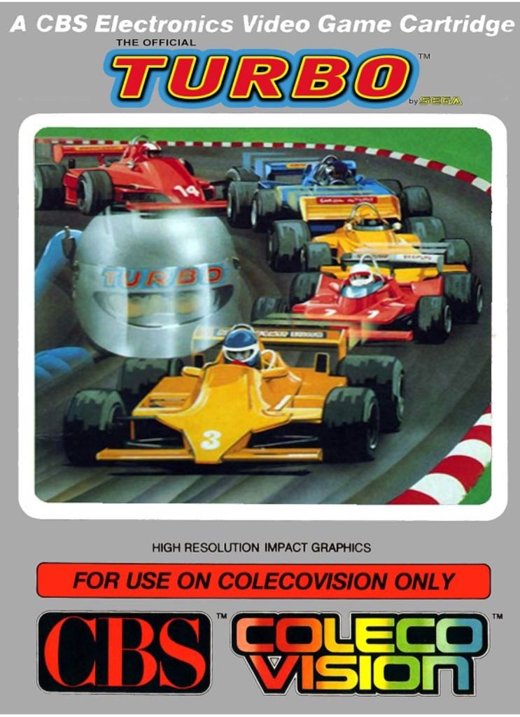 J2Games.com | Turbo (Colecovision) (Pre-Played - Game Only).