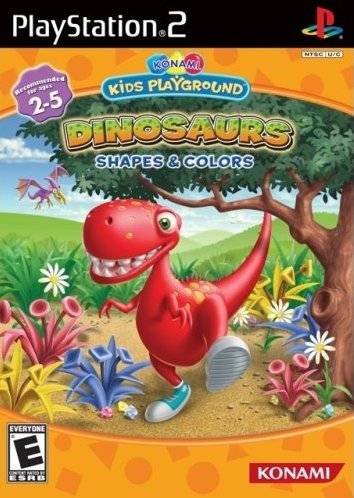 Zona de juegos infantil Konami: Dinosaurios - Formas y colores (Playstation 2)