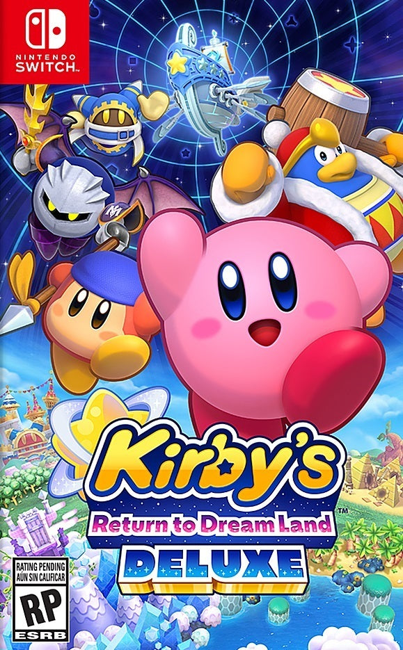 El regreso de Kirby a Dream Land Deluxe (Nintendo Switch)
