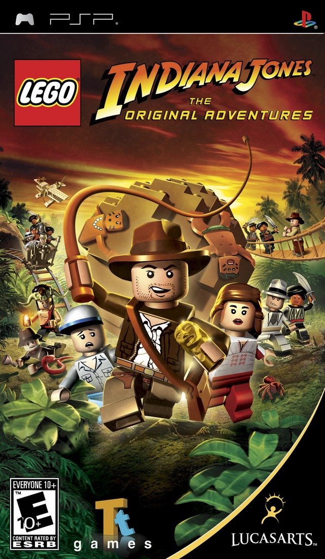 J2Games.com | LEGO Indiana Jones The Original Adventures (PSP) (Pre-Played).