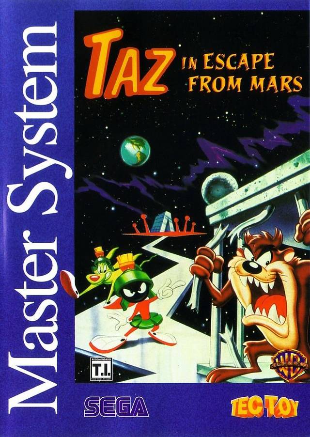 Taz en Escape from Mars (Sega Master System)