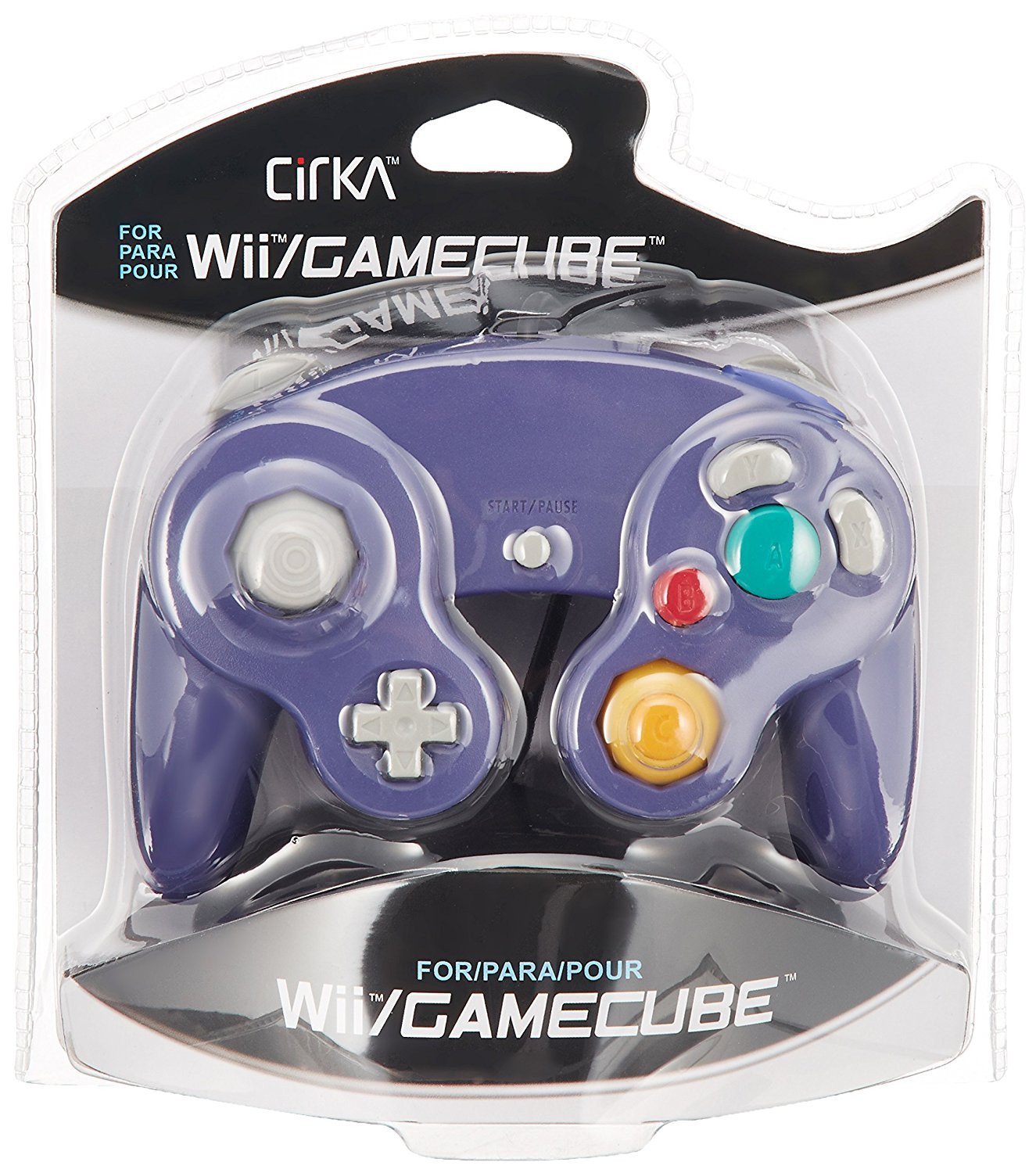 J2Games.com | Gamecube Wired Controller Purple (CirKa) (Brand New).